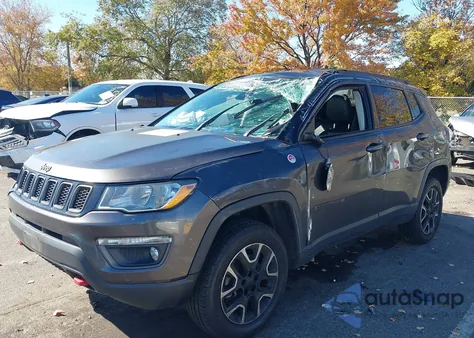 2020 Jeep Compass Trailhawk 4X4 from USA, damaged, VIN 3C4NJDDB2LT232757